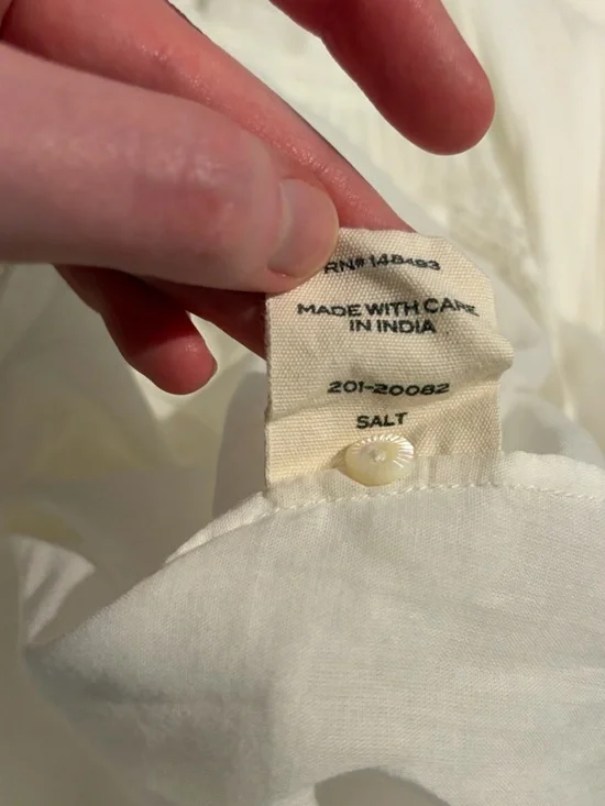 Doen Phoebe Dress in Salt - Picture 15 of 15